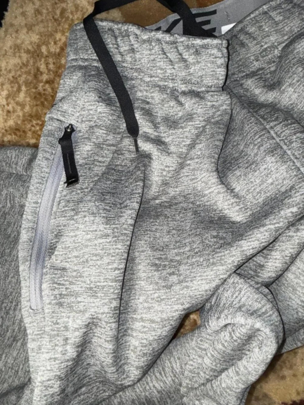 Nike Therma-Fit Sweatpants Men's Size Small Grey